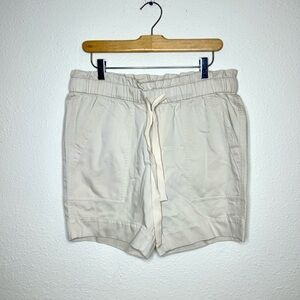 Frye x Anthropologie Camber Embroidered Paper Bag Shorts 26